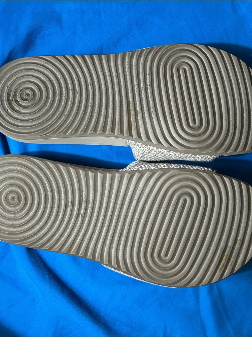 Allbirds Sugar Slides — Taupe/Stone — Size 9